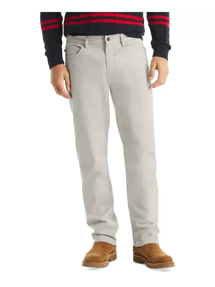 Мужские джинсы Vintage Straight Stretch Denim Nautica — изображение 1 из 4, серый