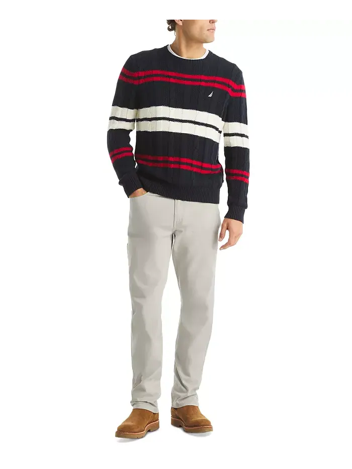Мужские джинсы Vintage Straight Stretch Denim Nautica — изображение 4 из 4, серый