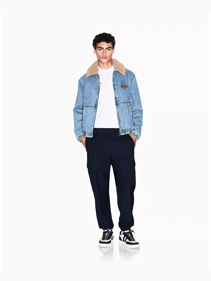 Мужские карго джоггеры A|X Armani Exchange — изображение 3 из 5, синий