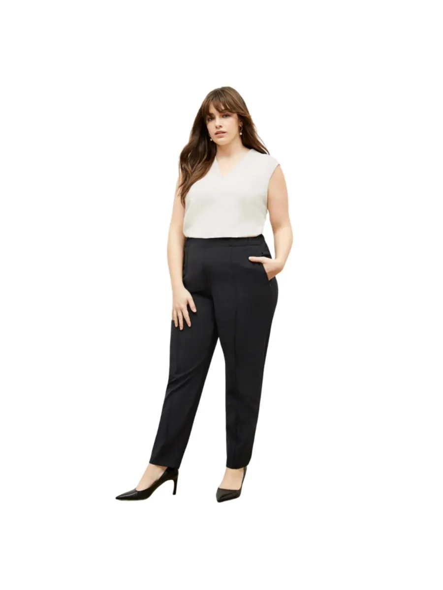 Женские дорожные брюки Colby Travel Pant - OrigamiTech MMLaFleur — изображение 6 из 7, черный