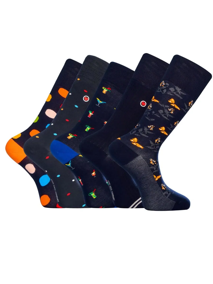 Мужские носки Barcelona Bundle, 5 пар Love Sock Company