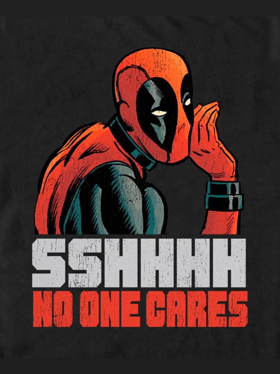 Мужская футболка с коротким рукавом "No One" Marvel — изображение 3 из 3, черный