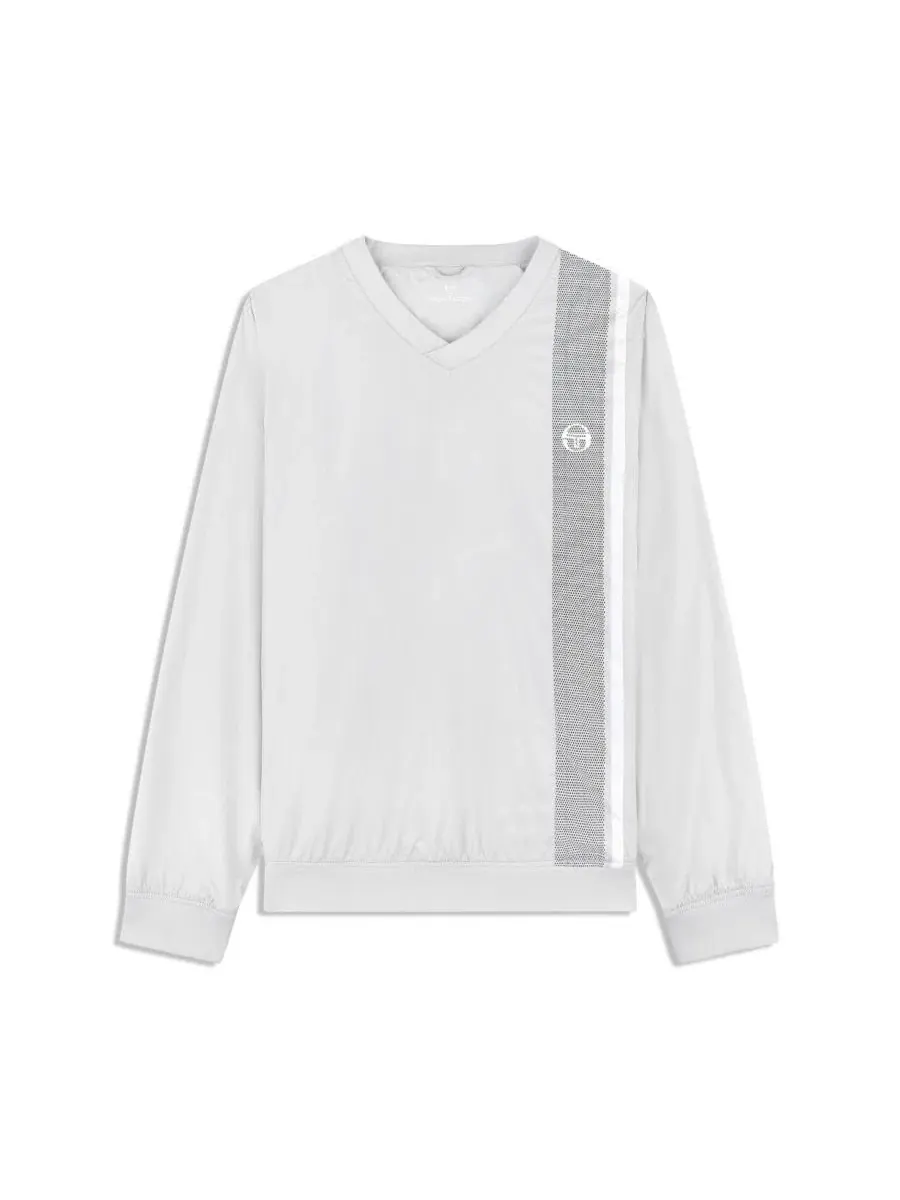 Пуловер с V-образным вырезом Attivo Damarindo Crewneck Sergio Tacchini — изображение 4 из 5, спокойная тень