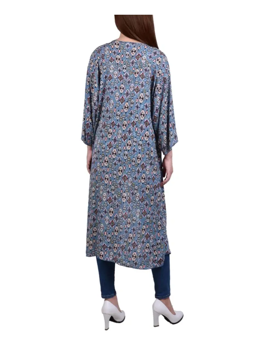 Кардиган женский с рукавом 3/4 NY Collection — изображение 3 из 3, черный