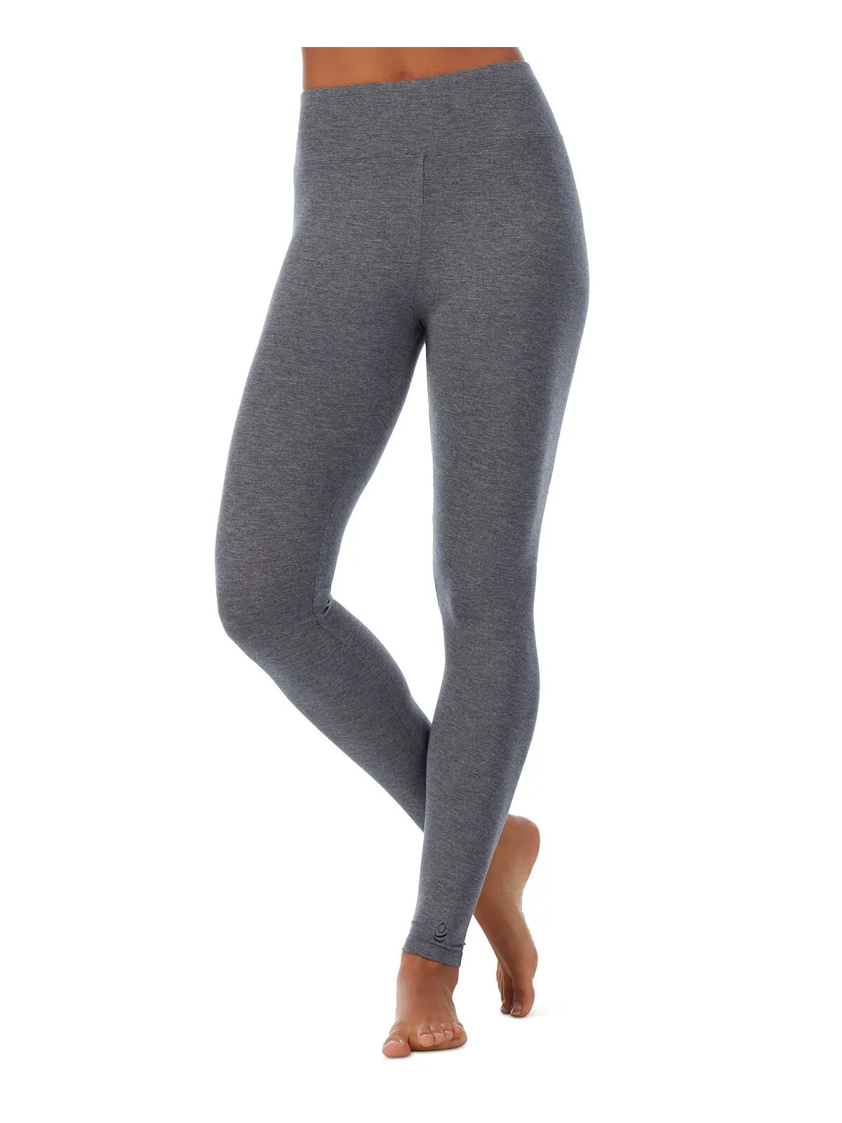 Мягкая одежда и эластичные леггинсы с высокой талией Cuddl Duds — изображение 3 из 8, темно-серый