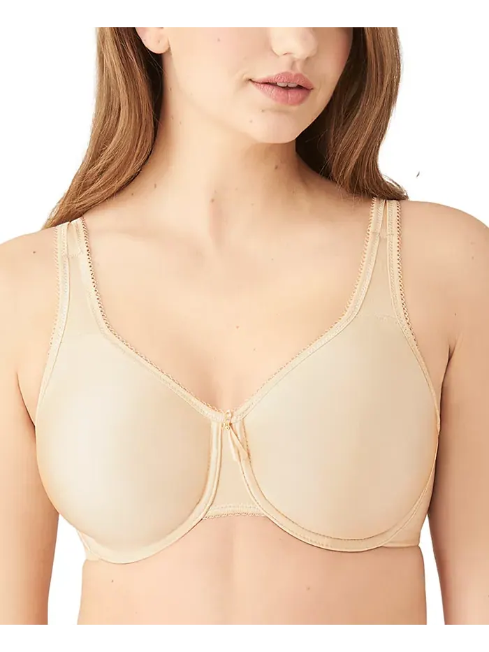 Бюстгальтер Basic Beauty Full-Figure Underwire 855192 с поддержкой, чашки до H Wacoal — изображение 1 из 7, песочный
