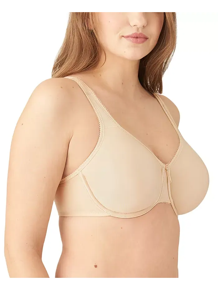 Бюстгальтер Basic Beauty Full-Figure Underwire 855192 с поддержкой, чашки до H Wacoal — изображение 2 из 7, песочный