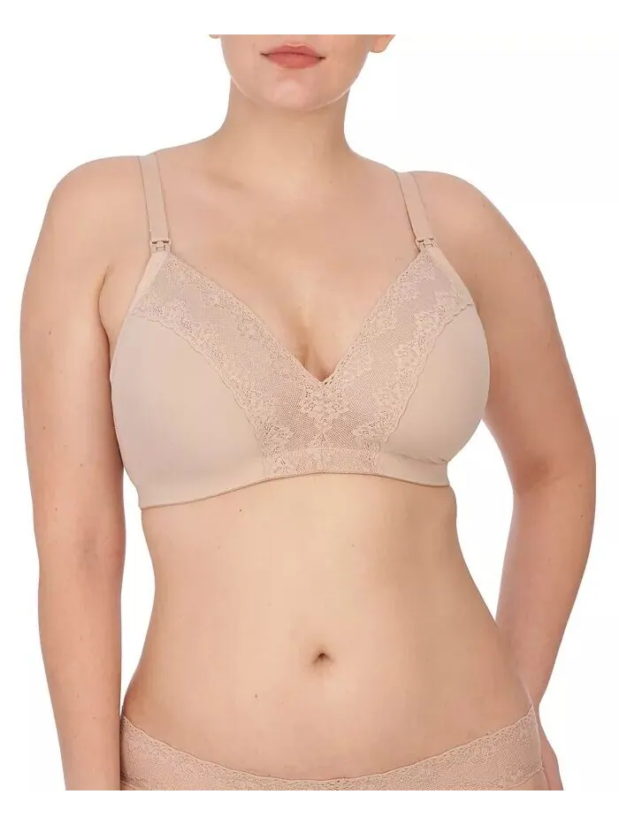 Бюстгальтер для кормления Bliss Perfection Wireless Contour 760154 Natori — изображение 1 из 3, кофе