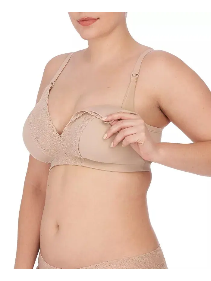 Бюстгальтер для кормления Bliss Perfection Wireless Contour 760154 Natori — изображение 3 из 3, кофе
