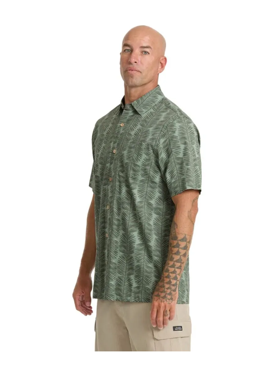 Мужская рубашка Quiksilver Eden, стандартного кроя Quiksilver Waterman — изображение 2 из 4, кувшинка