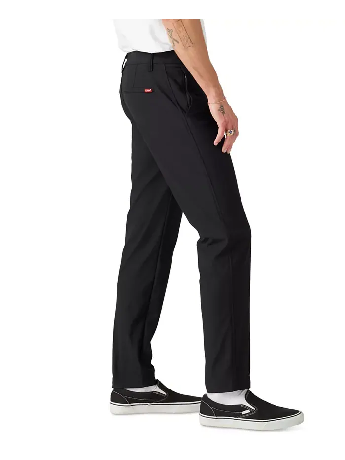 Мужские классические брюки XX Standard Tapered Fit Flex-Tech Chino Levi's — изображение 3 из 4, черный