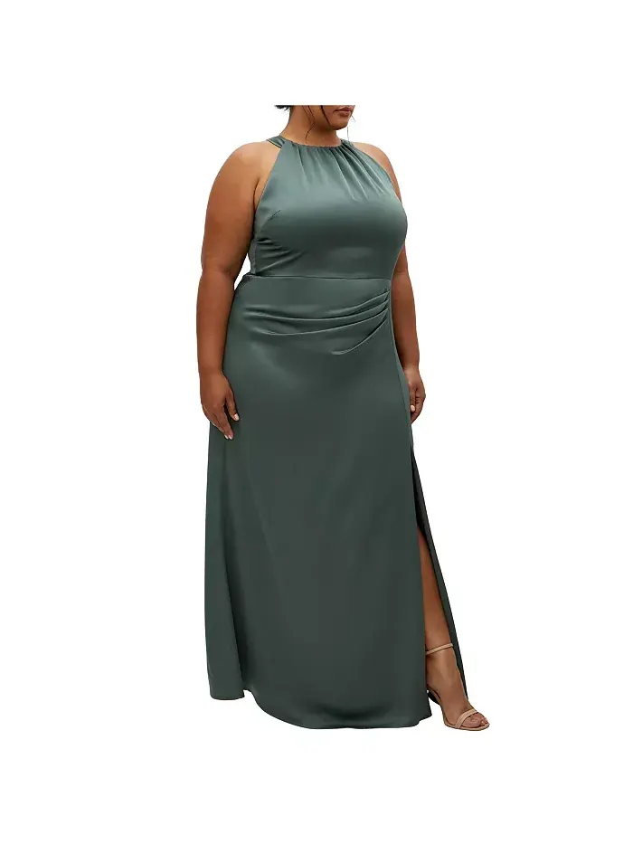 Платье Celina Maxi Plus Size CITY CHIC — изображение 1 из 3, шалфейный