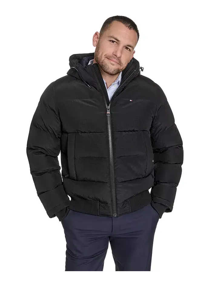 Мужская куртка с капюшоном Ribstop для снорклинга Tommy Hilfiger