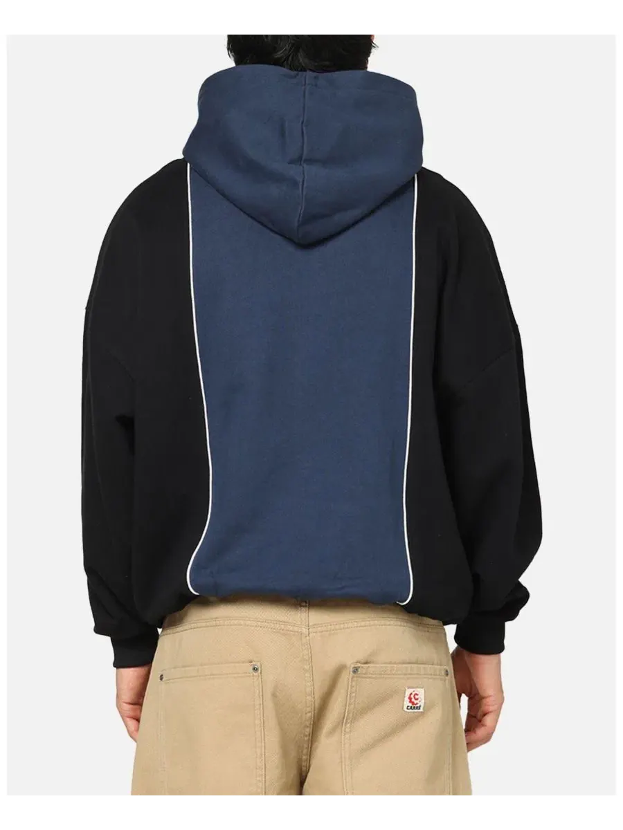 Худи с принтом, с капюшоном, Piped Pullover Hoodie CARRE — изображение 3 из 5, черный