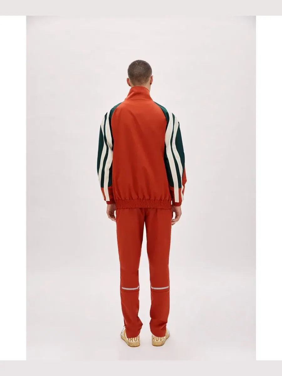 Мужская куртка-бомбер оверсайз Boomerang Track Jacket PCFG — изображение 4 из 7, красный