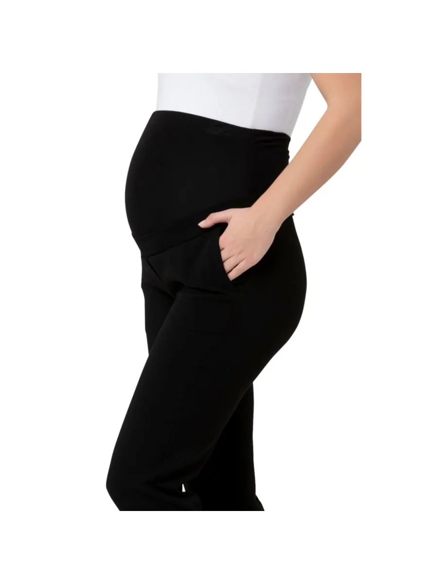 Укороченные брюки для беременных Ripe Alexa Classic Ripe Maternity — изображение 5 из 6, черный