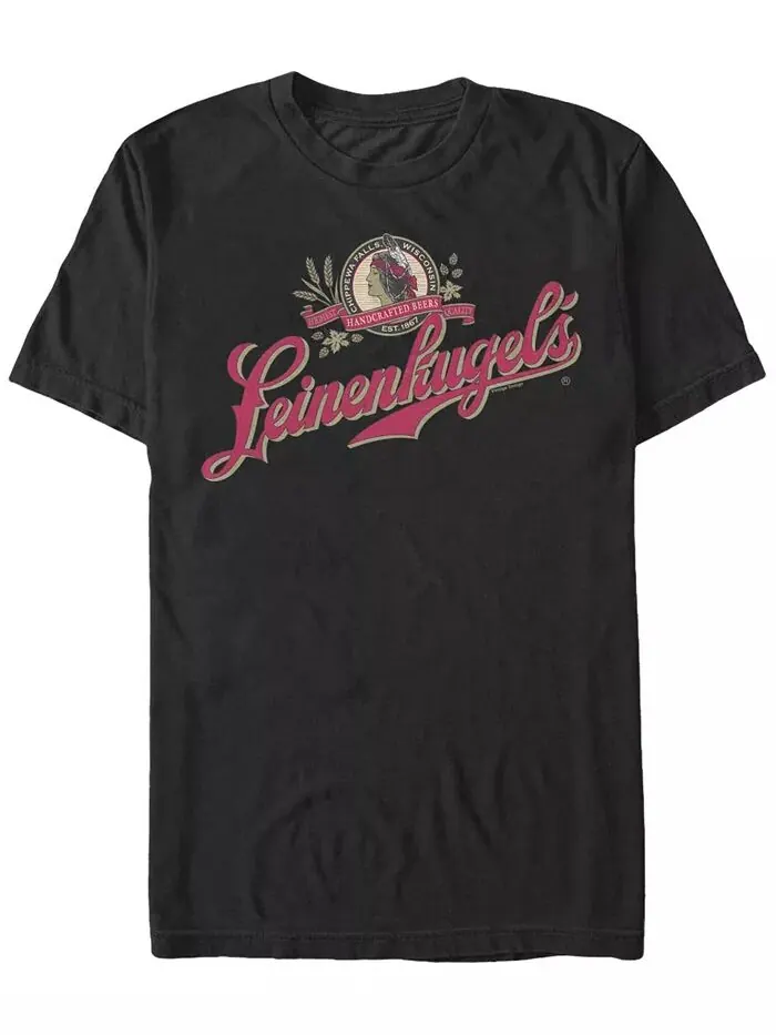 Мужская футболка с коротким рукавом Coors Brewing Company Leinenkugels Fifth Sun — изображение 1 из 1, черный