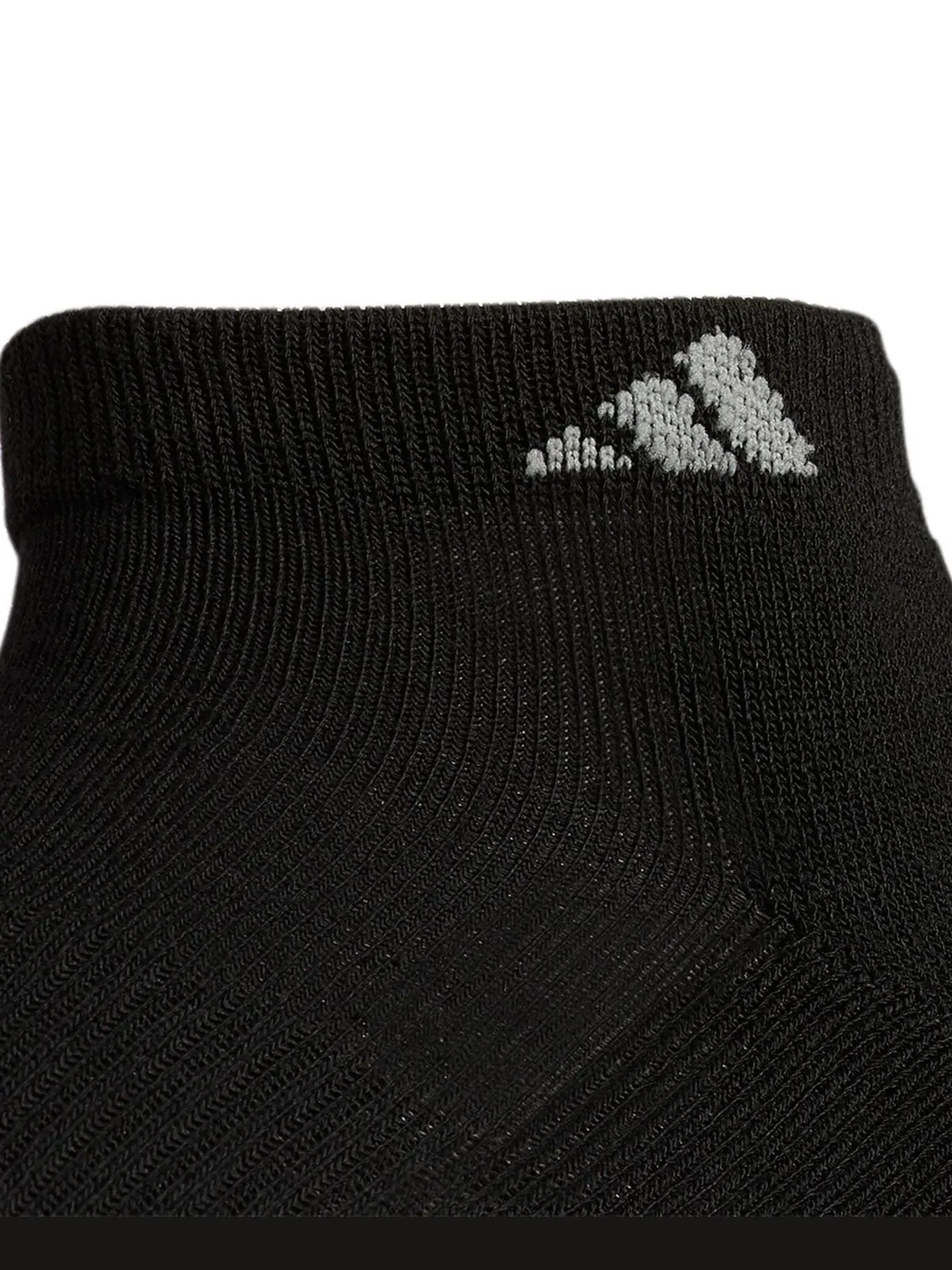 Мужские спортивные носки с мягкой подкладкой, 6 пар низких носков adidas — изображение 11 из 11, белый