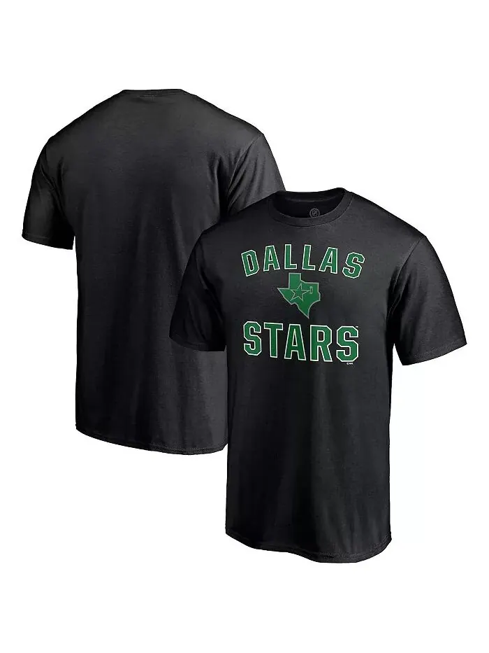 Мужская черная футболка Dallas Stars Special Edition Victory Arch Fanatics — изображение 1 из 3