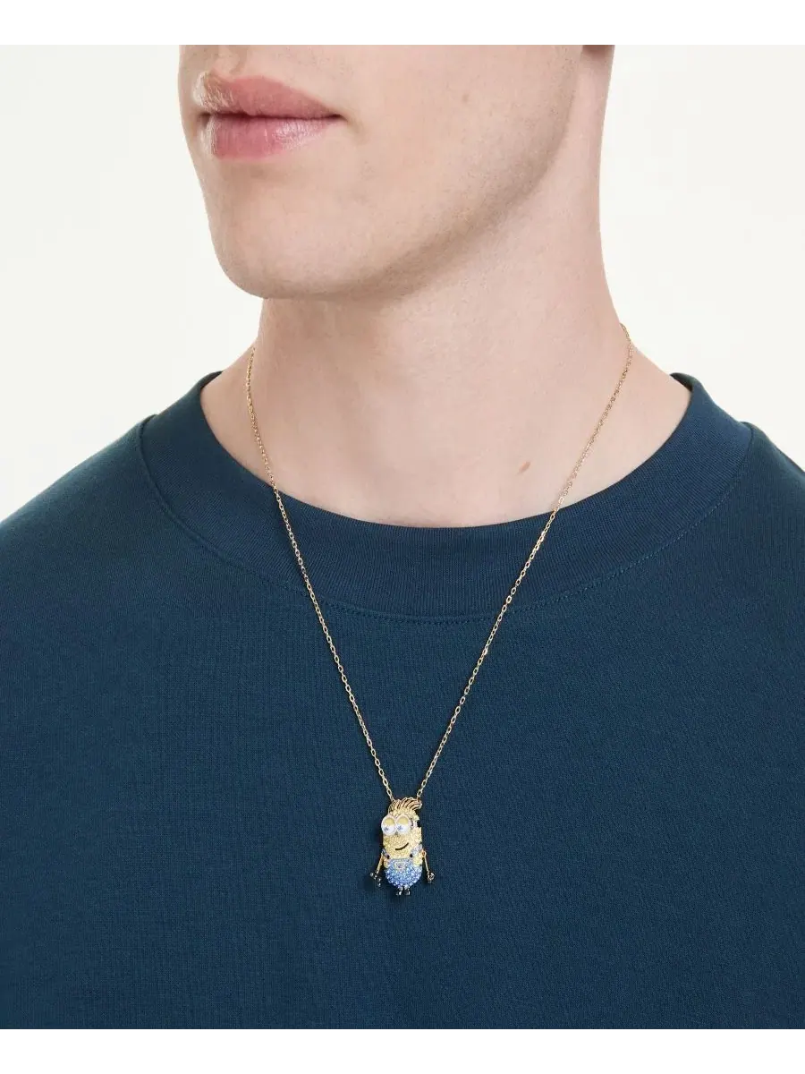 Комплект подвесок с кристаллами Swarovski Minions James and Henry — изображение 7 из 12, золото