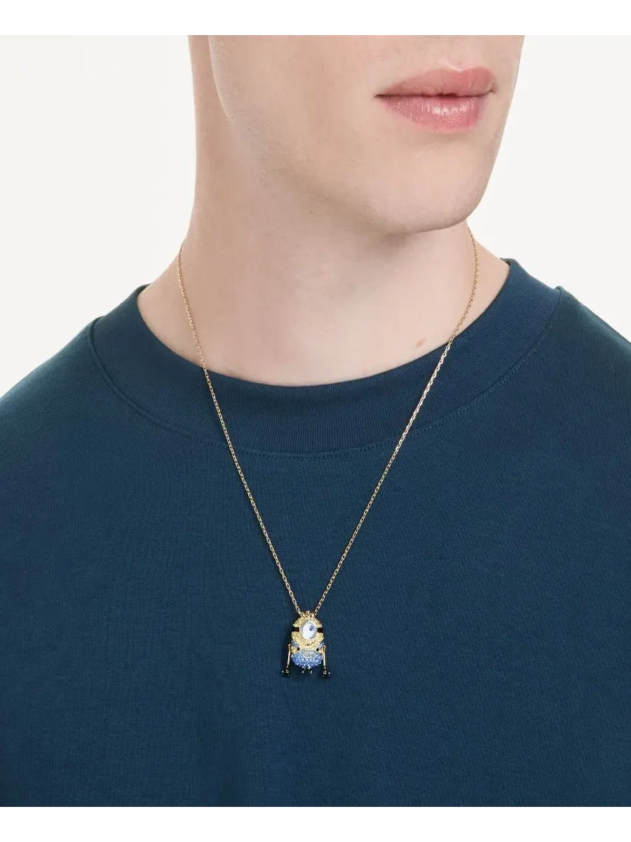 Комплект подвесок с кристаллами Swarovski Minions James and Henry — изображение 9 из 12, золото