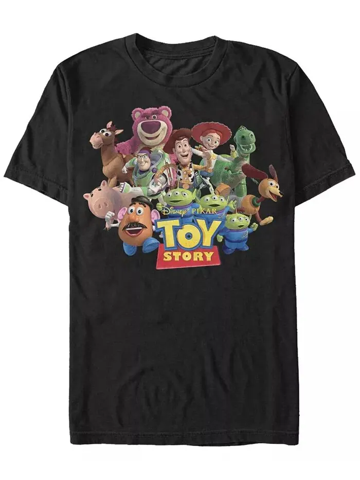 Мужская футболка с коротким рукавом Disney Pixar Toy Story We're All Besties Group Shot Fifth Sun — изображение 1 из 1