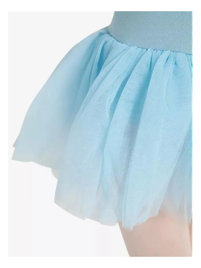 Платье-пачка с вырезом на спине для девочек Capezio — изображение 3 из 5, светлый синий