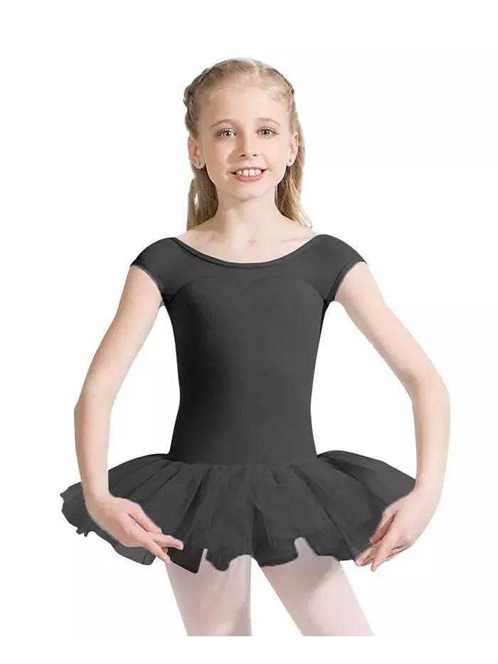 Платье-пачка с вырезом на спине для девочек Capezio — изображение 5 из 5, светлый синий