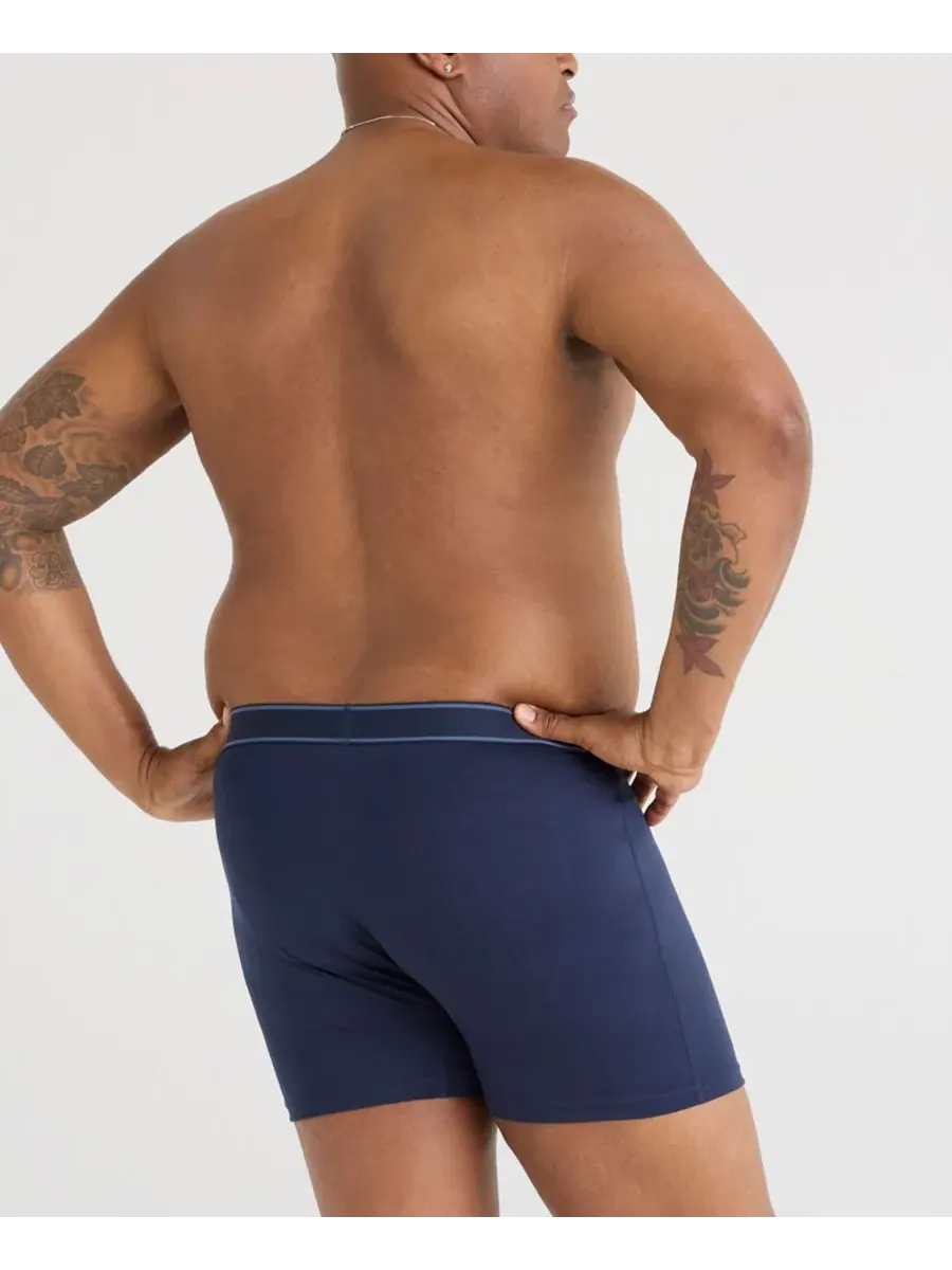 SAXX Мужские боксеры Daytripper Comfort Stretch, комплект из 3 штук — изображение 3 из 3, темно-синий
