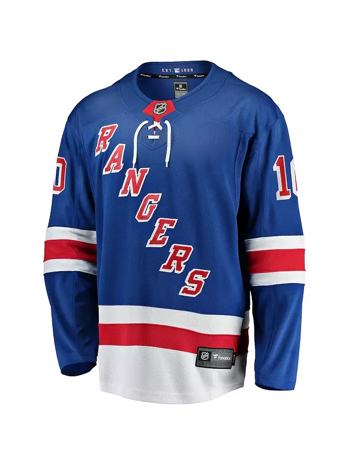 Мужская домашняя джерси New York Rangers Premier Breakaway игрока Артемия Панарина синего цвета — изображение 2 из 3, синий