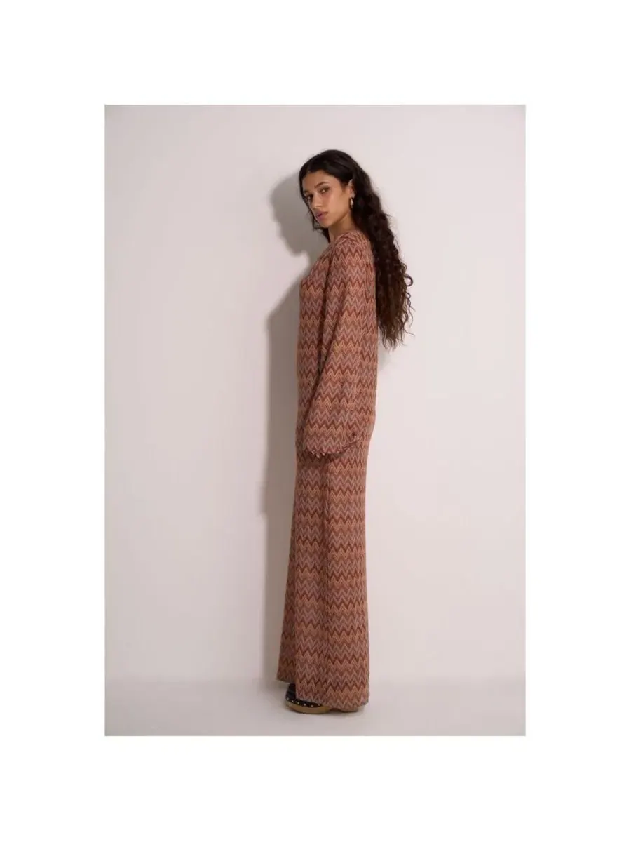 Женское пляжное платье-макси Desert Mirage Belinda Gottex Beach Life — изображение 3 из 3, мульти-коричневый