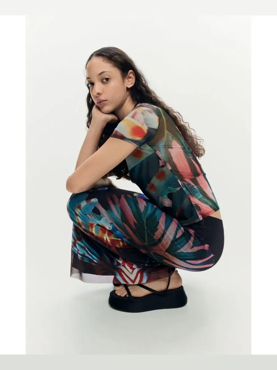 Женская юбка, разработанная г-ном Кристианом Лакруа Desigual — изображение 2 из 6, черный