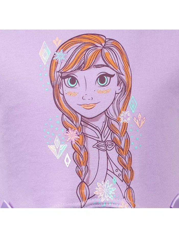 Платье для девочек Disney Princess Anna, фиолетовое, для малышей/ребенка Frozen — изображение 2 из 7, фиолетовый