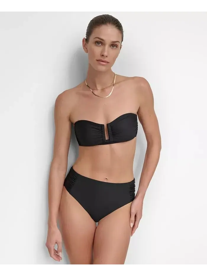 Женские бикини-бандо, верх и низ DKNY — изображение 5 из 5, черный
