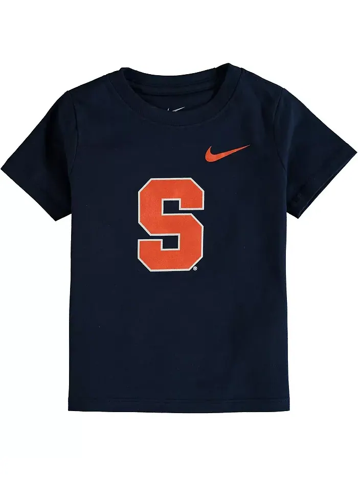 Футболка с логотипом Syracuse Orange для малышей — изображение 1 из 1, синий