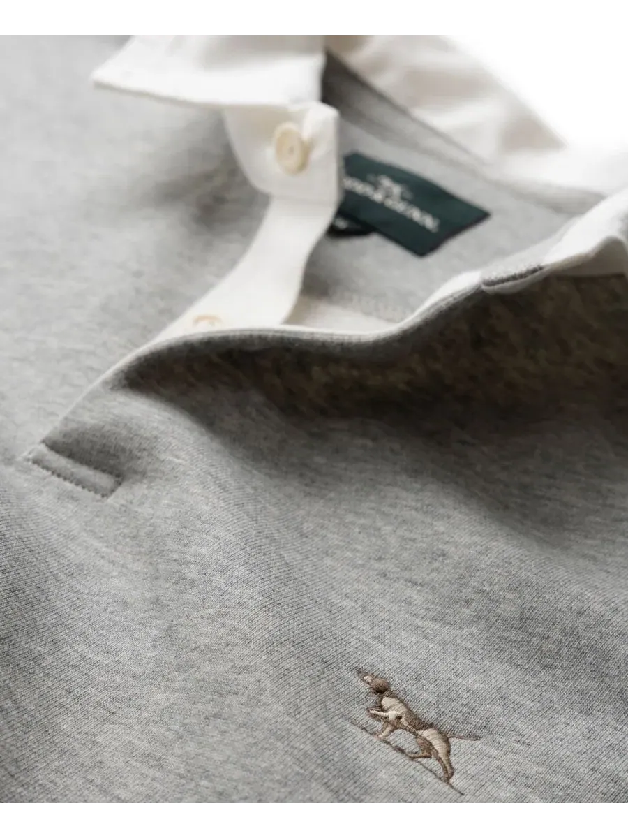 Мужской свитшот из хлопка Otago Cotton Rodd & Gunn — изображение 4 из 6, серый