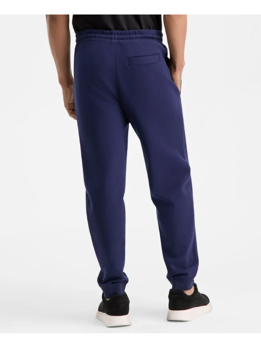 Мужские спортивные штаны Dimacs с логотипом Stacked Logo Hugo Boss — изображение 4 из 4, темно-синий