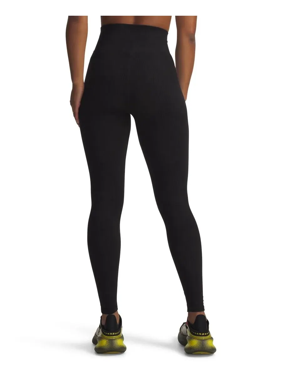 Леггинсы бесшовные с длиной до щиколотки Under Armour — изображение 3 из 3, черный