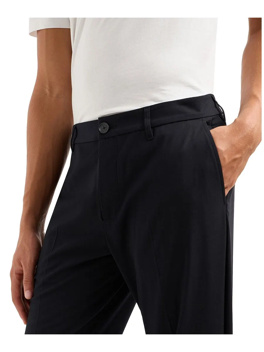 Мужские классические эластичные брюки A|X Armani Exchange — 3