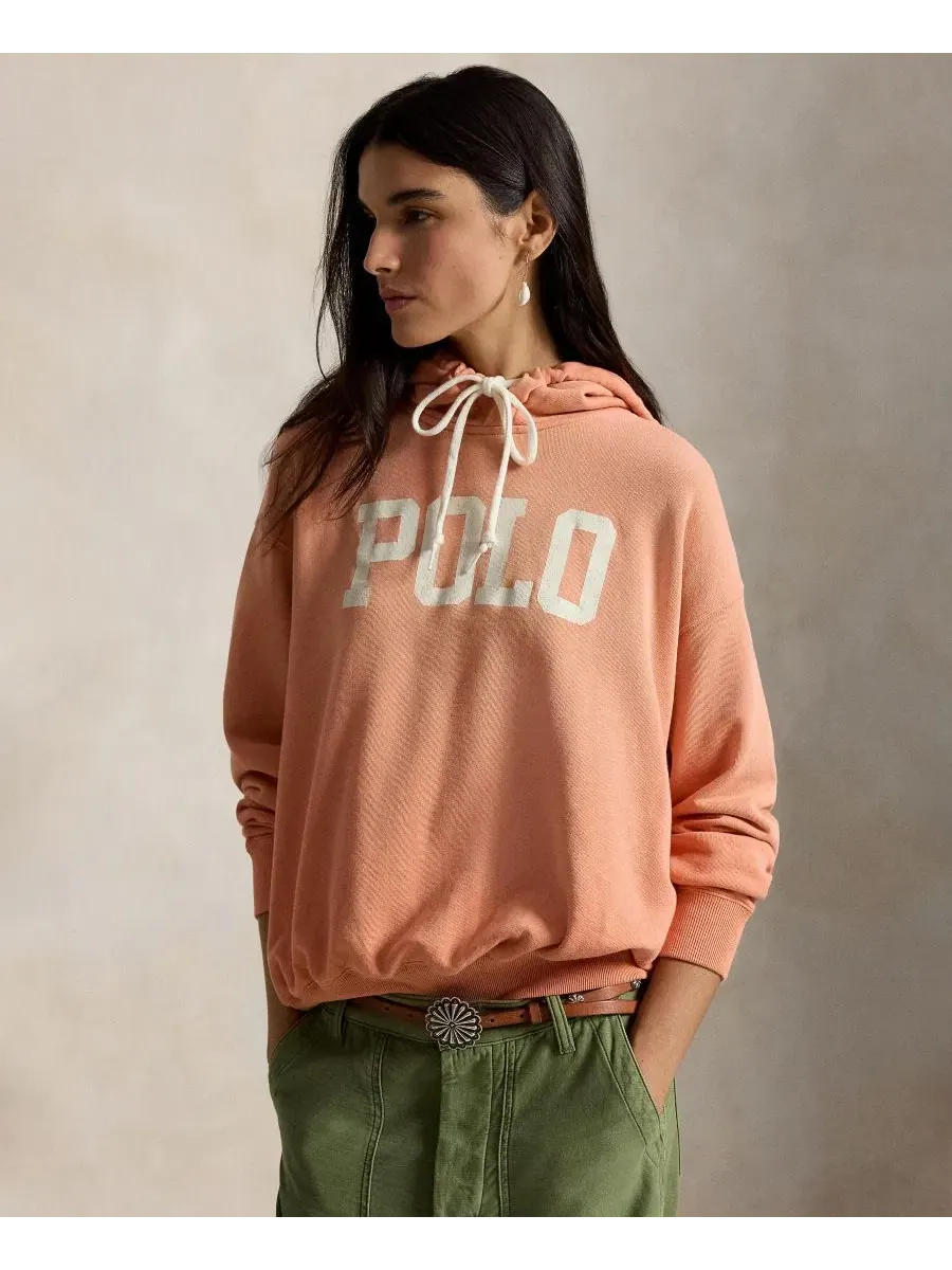 Женская легкая толстовка с круглым вырезом и логотипом Polo Ralph Lauren