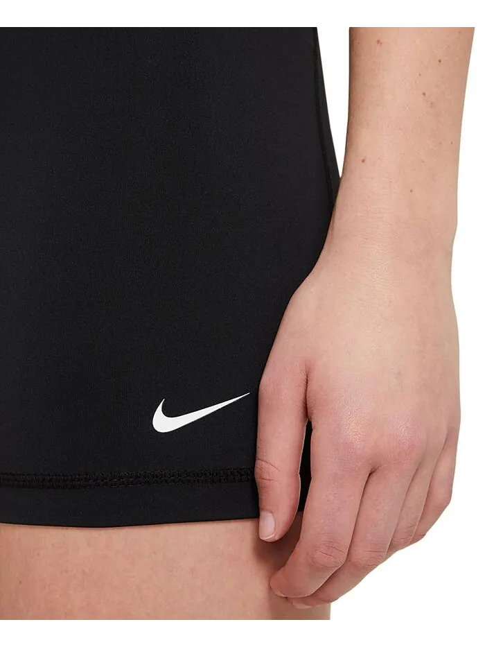 Женские шорты Pro 365 5 дюймов Nike — изображение 4 из 6, черный/белый