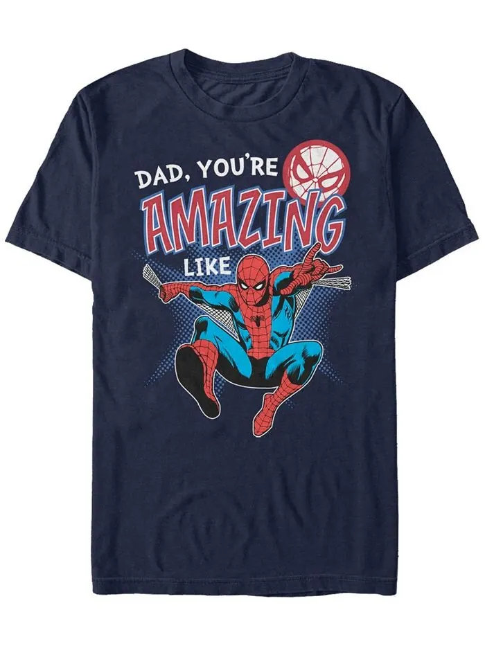 Мужская футболка с короткими рукавами из коллекции комиксов Marvel Amazing Like Spider-Man Fifth Sun — изображение 1 из 1