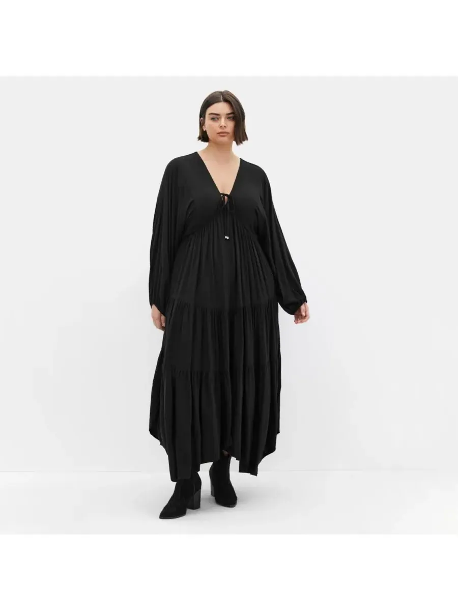 Женское платье «Божественная красота» CITY CHIC — изображение 1 из 4, черный