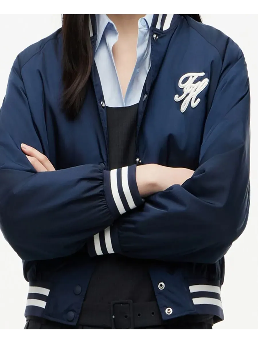 Женское мини-платье с вырезом-лодочкой Tommy Hilfiger, серый allover — изображение 3 из 9