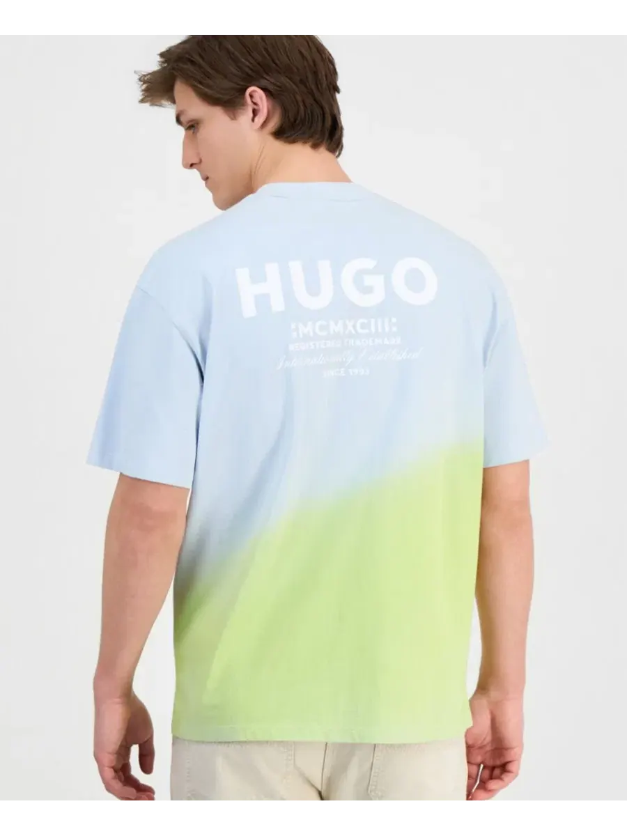 Мужская футболка Nalono Hugo Boss — изображение 4 из 4, синий
