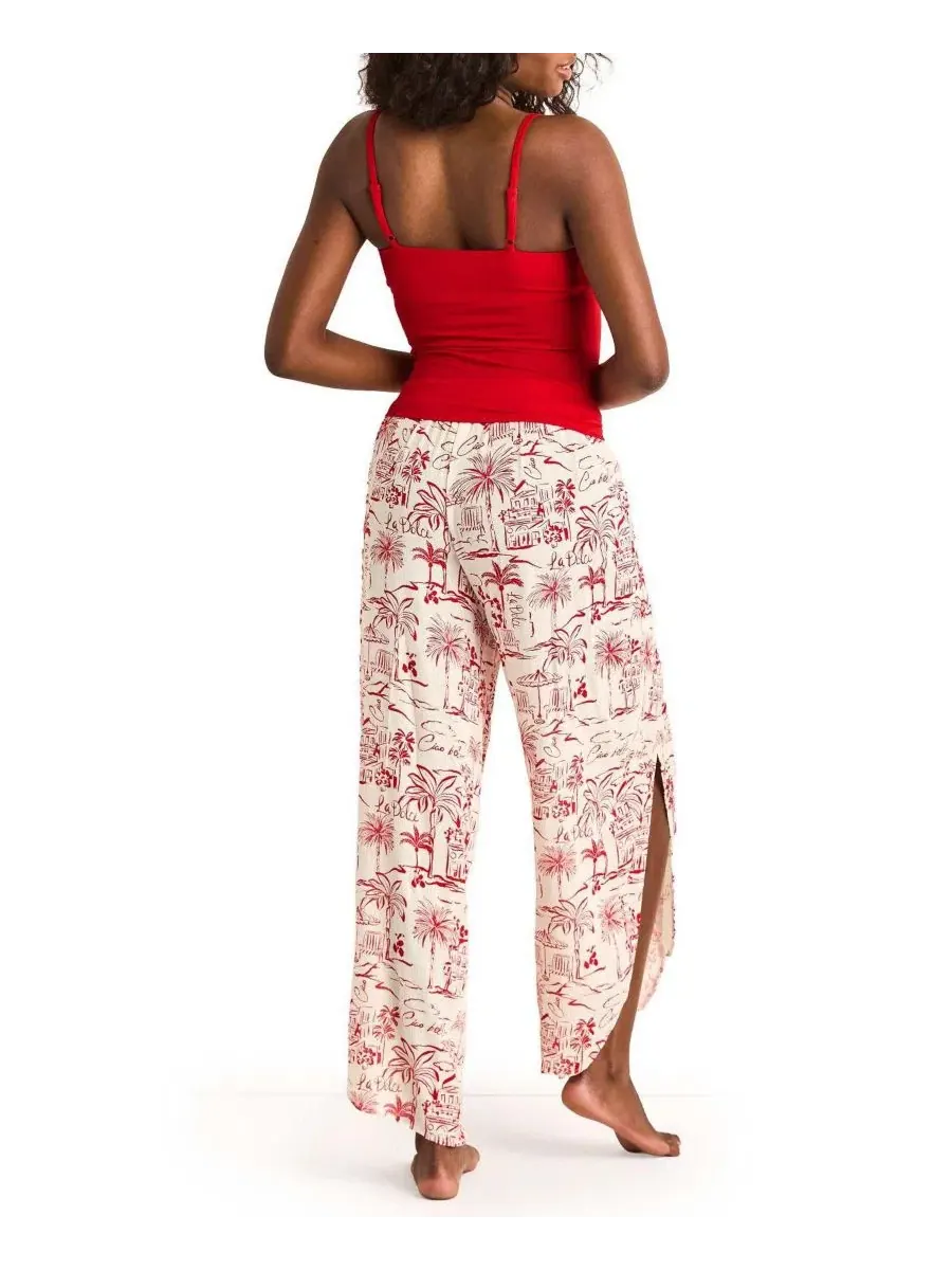 Комплект из топа и брюк Patti Cami And Pants Set Adore Me — изображение 4 из 4, бежевый