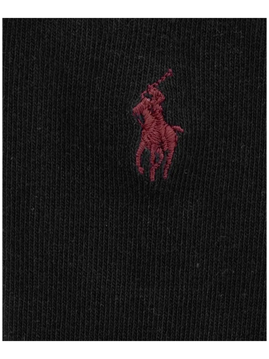 Комплект носков хлопковых с вышивкой Pony Polo Ralph Lauren — изображение 3 из 6, бежевый/мульти