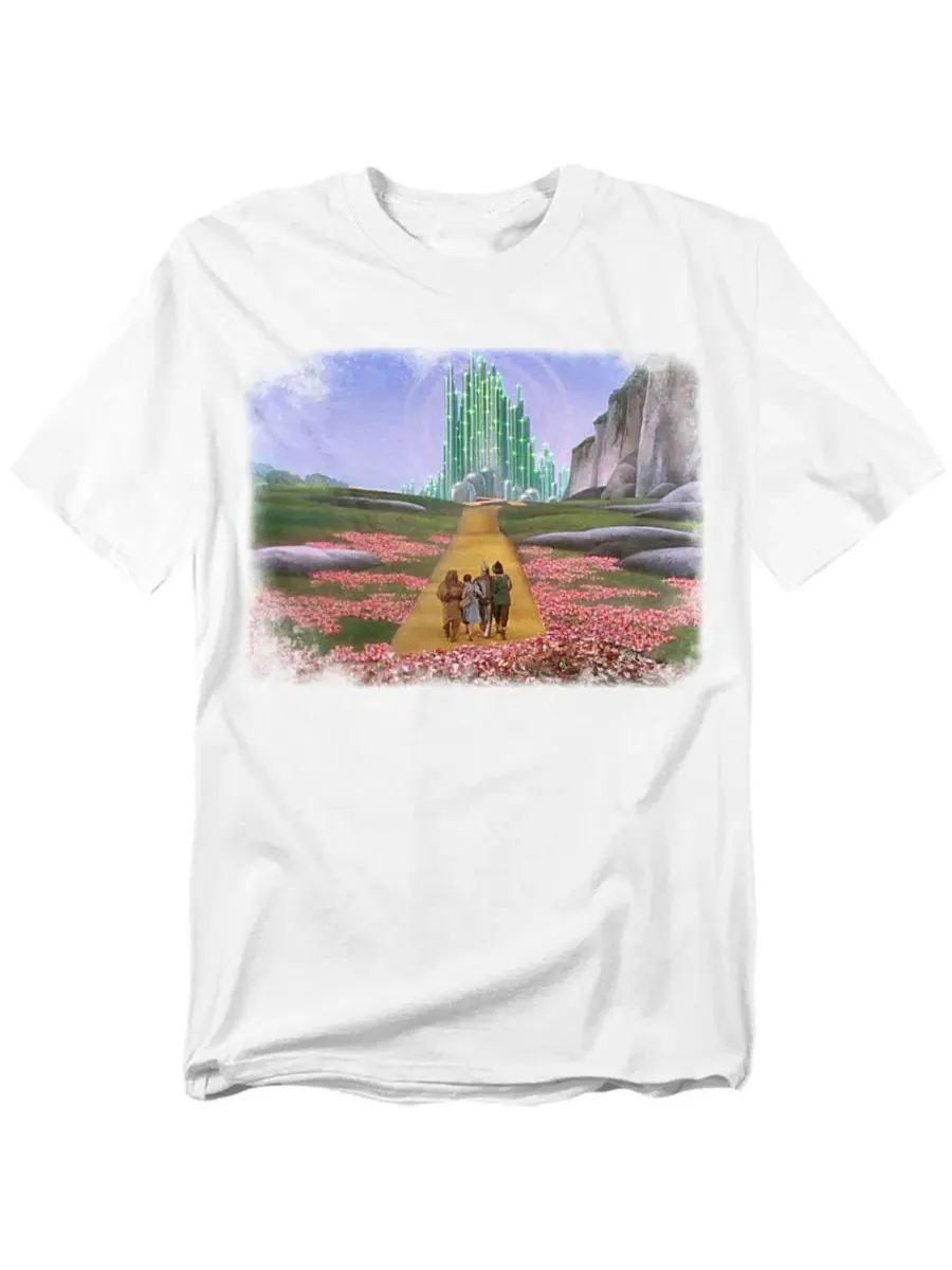 Футболка с принтом We're Off To See The Wizard Wizard Of Oz — изображение 1 из 3, белый