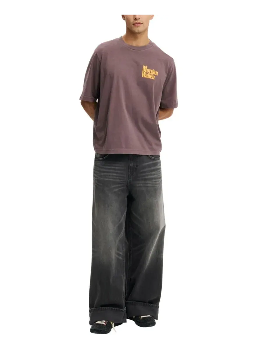 Футболка cropped с принтом Timeless Music COTTON ON, Dark Oak / Morgan Wallen - Pick Up Tr — изображение 2 из 4