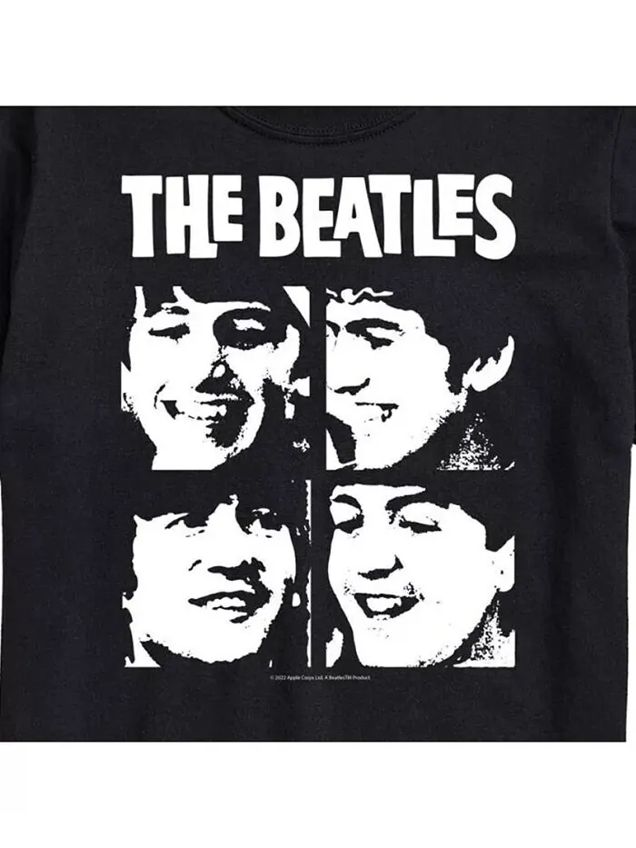 Hybrid Apparel Футболка с короткими рукавами The Beatles Group AIRWAVES — изображение 2 из 3, черный